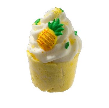 Bomb Cosmetics Pineapple Party Bath Mallow babeczka do kąpieli (50 g)