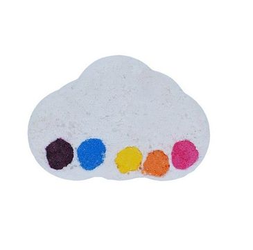 Bomb Cosmetics Watercolours Bath Bomb wielokolorowa musująca kula do kąpieli Raining Rainbows (150 g)