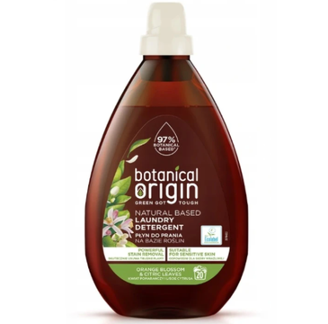 Botanical Origin płyn do prania na bazie roślin Kwiat Pomarańczy i Liście Cytrusa (900 ml)