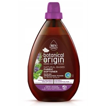 Botanical Origin Płyn do zmiękczania tkanin na bazie roślin Świeży Jaśmin i Dzika Lawenda (900 ml)