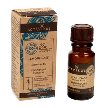 Botavikos – Aromaterapia Olejek eteryczny 100% Trawa Cytrynowa (10 ml)