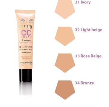 Bourjois 123 Perfect CC Cream krem CC nr 32 Light Beige (30 ml)