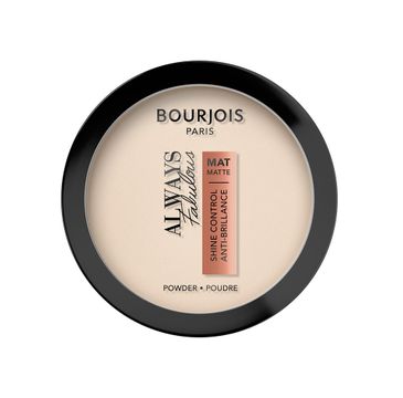 Bourjois Always Fabulous Powder matujący puder do twarzy 050 Porcelain (10 g)