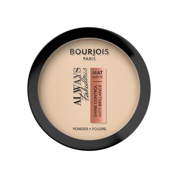 Bourjois Always Fabulous Powder matujący puder do twarzy 108 Apricot Ivory (10  g)