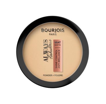 Bourjois Always Fabulous Powder matujący puder do twarzy 115 Golden Ivory (10 g)