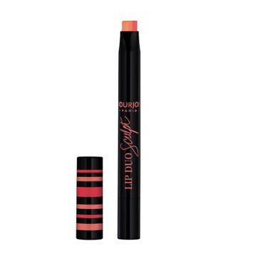 Bourjois Lip Duo Sculpt 02 Peach Shake dwukolorowa pomadka do ust (0,5 g)