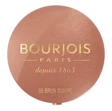 Bourjois Little Round Pot Blush róż do policzków nr 03 Brun Cuivre (2.5 g)