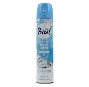 Brait Air Care 3in1 Odświeżacz powietrza klasyczny Fresh Linen 300 ml