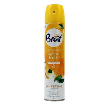 Brait Air Care 3in1 Odświeżacz powietrza klasyczny Lemon Fresh 300 ml