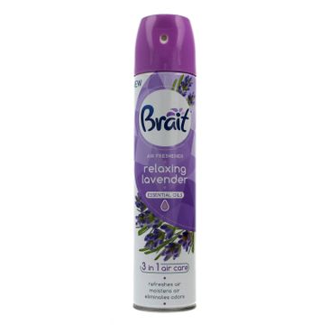 Brait Air Care 3in1 Odświeżacz powietrza klasyczny Relaxing Lavender 300 ml