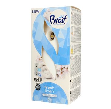 Brait – Air Freshener Odświeżacz automatyczny - urządzenie + zapas Fresh Linen (250 ml)