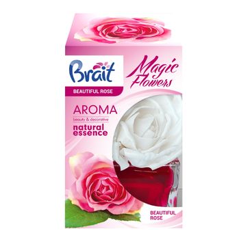 Brait Magic Flower dekoracyjny odświeżacz powietrza Beautiful Rose 75 ml