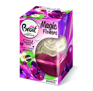 Brait Magic Flower dekoracyjny odświeżacz powietrza Lovely Sweet Berries 75 ml