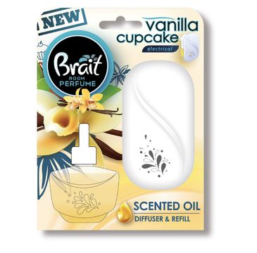 Brait Room Perfume Odświeżacz powietrza elektryczny Vanilla Cupcake  20ml