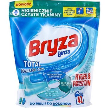 Bryza Lanza Hygiene & Protection Gel Caps kapsułki do prania do bieli i kolorów 42szt
