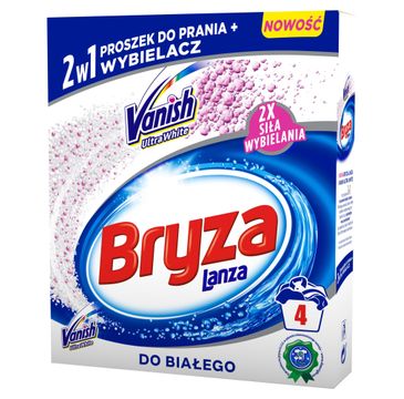 Bryza Lanza Vanish Ultra White 2w1 proszek do prania i wybielacz do bieli 300g