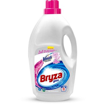 Bryza Lanza Vanish Ultra White 2w1 żel do prania i odplamiacz do bieli 4,62l