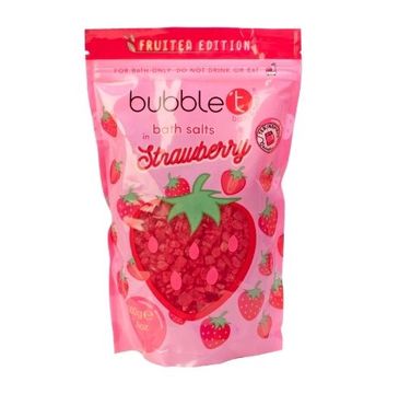 Bubble T Bath Salts sól do kąpieli Strawberry (500 g)