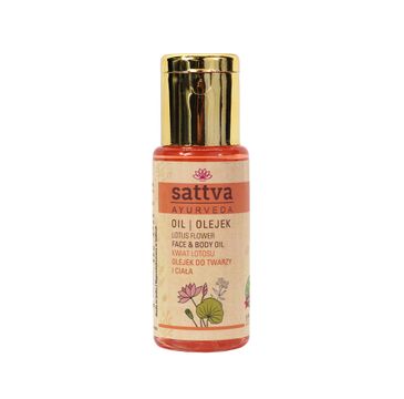 Sattva Face & Body Oil olejek do twarzy i ciała Lotus Flower (50 ml)