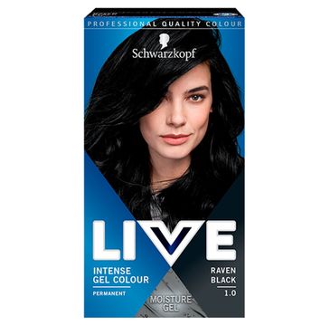 Schwarzkopf Live Intense Gel Colour koloryzacja do włosów w żelu 1.0 Raven Black