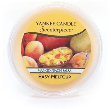 Yankee Candle – Scenterpiece Easy Melt Cup wosk do elektrycznego kominka Mango Peach Salsa (61 g)