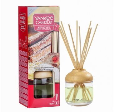 Yankee Candle Reed Diffuser pałeczki zapachowe z dyfuzorem Sparkling Cinnamon 120ml