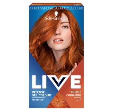 Schwarzkopf Live Intense Gel Colour koloryzacja do włosów w żelu 7.7 Bright Cinnamon