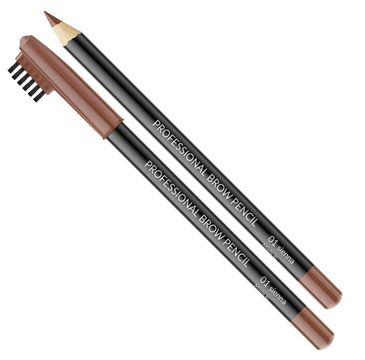 Vipera Professional Brow Pencil kredka do brwi ze szczoteczką 01 Sienna (1 g)