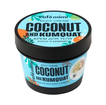 Cafe Mimi Body Cream krem do ciała Kokos i Kumkwat (110 ml)