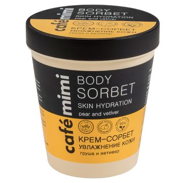 Cafe Mimi Gruszka i Wetiwer krem sorbet Nawilżenie (220 ml)