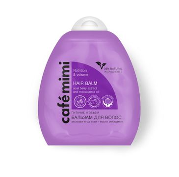 Cafe Mimi – Odżywianie i Objętość balsam do włosów (250 ml)