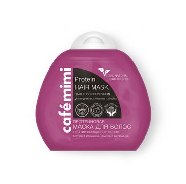 Cafe Mimi Proteinowa maska przeciw wypadaniu włosów (100 ml)