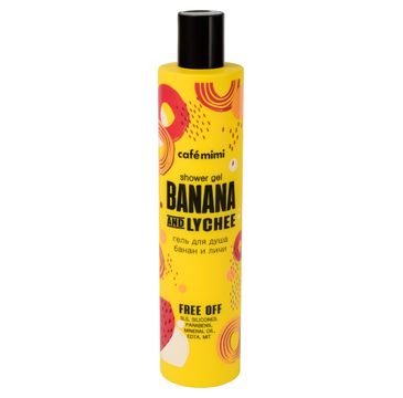 Cafe Mimi – Żel pod prysznic Banan i Liczi (300 ml)