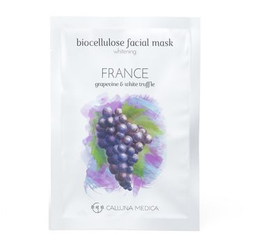 Calluna Medica maseczka France Whitening Biocellulose Facial Mask wybielająca maseczka w płachcie z biocelulozy (12 ml)