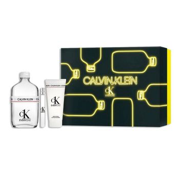 Calvin Klein – CK Everyone zestaw woda toaletowa spray 200ml + miniatura wody toaletowej spray 10ml + żel pod prysznic 100 ml (1 szt.)
