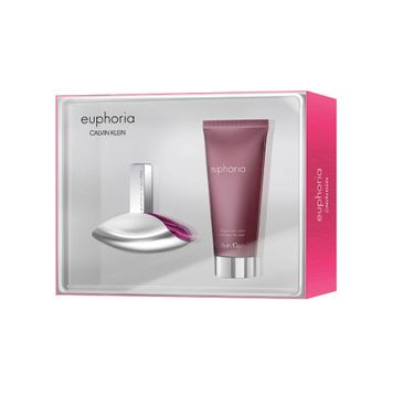 Calvin Klein Euphoria Woman woda perfumowana spray 30ml + Sensual Skin Lotion  balsam do ciała 100ml