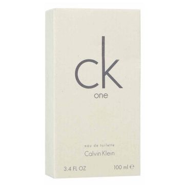 Calvin Klein One woda toaletowa dla kobiet i mężczyzn (100 ml)