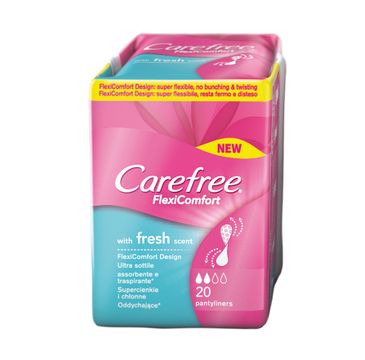 Carefree Flexi Comfort Fresh Scent wkładki higieniczne 1 op.-20 szt.