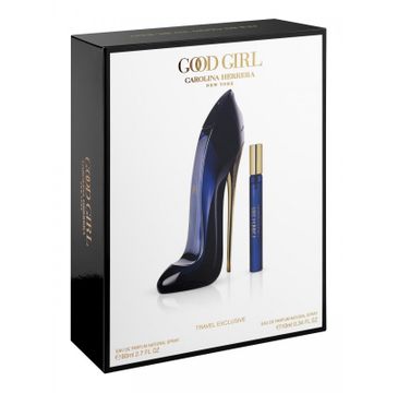 Carolina Herrera Good Girl zestaw woda perfumowana spray 80ml + woda perfumowana spray 10ml (1 szt.)