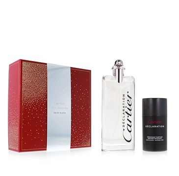 Cartier Declaration zestaw woda toaletowa spray 100ml + dezodorant sztyft 75ml