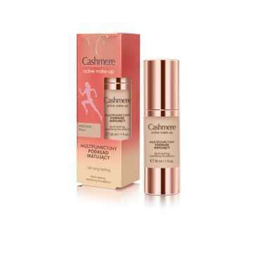 Cashmere Multifunkcyjny Podkład matujący Medium Beige  30ml