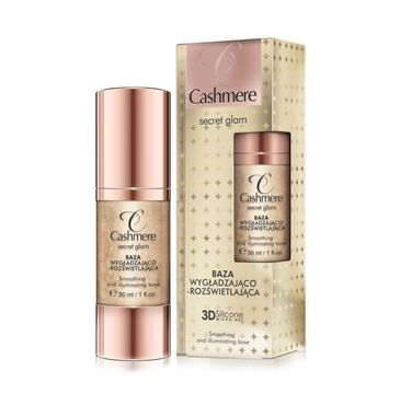 Cashmere Secret Glam baza pod makijaż wygładzająco-rozświetlająca 30 ml