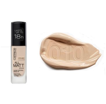 Catrice podkład matujący All Matt 010 Light Beige (30 ml)