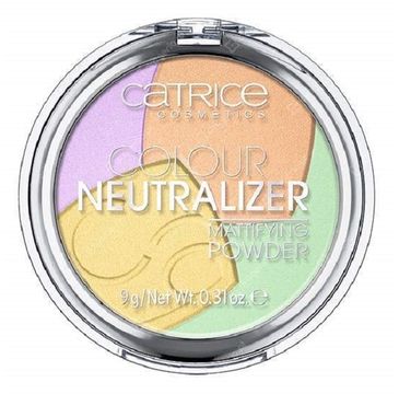 Catrice Colour Neutralizer Mattifying Powder puder matujący 010 Natural Balance (9 g)