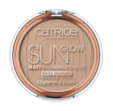 Catrice Sun Glow Matt puder brązujący 030 Medium Bronze (9,5 g)