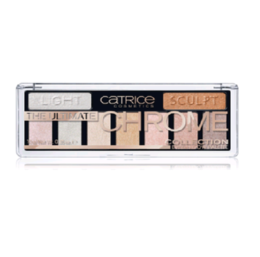 Catrice The Ultimate Chrome Collection Eyeshadow Palette paleta cieni do powiek 010 Heights And Lights (10 g)