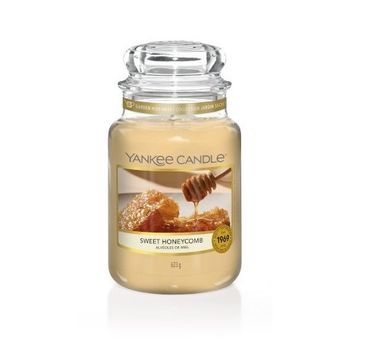 Yankee Candle – Świeca zapachowa duży słój Sweet Honeycomb (623 g)