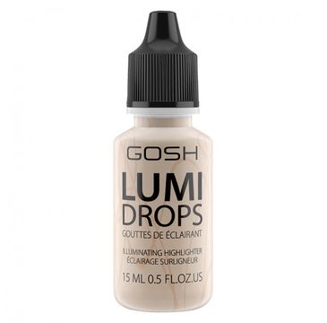 Gosh Lumi Drops Highlighter (rozświetlacz w płynie 002 Vanilla 15 ml)