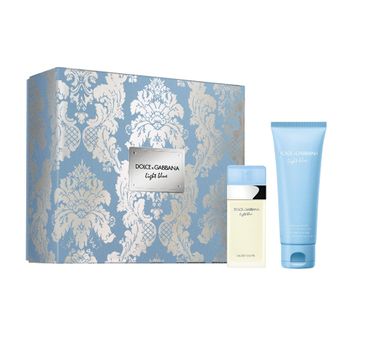 Dolce&Gabbana Light Blue Woman zestaw woda toaletowa spray 25ml + balsam do ciała 50ml