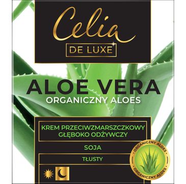 Celia Aloe Vera Tłusty krem przeciwzmarszczkowy Głęboko Odżywczy (50 ml)